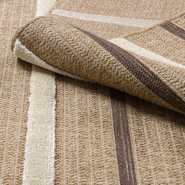 Dywany Łuszczów , Kusový koberec Spark 0686A beige/cream, 80x150, béžová, chodba / predsieň