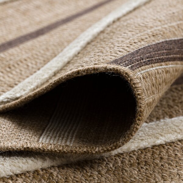 Dywany Łuszczów , Kusový koberec Spark 0686A beige/cream, 80x150, béžová, chodba / predsieň
