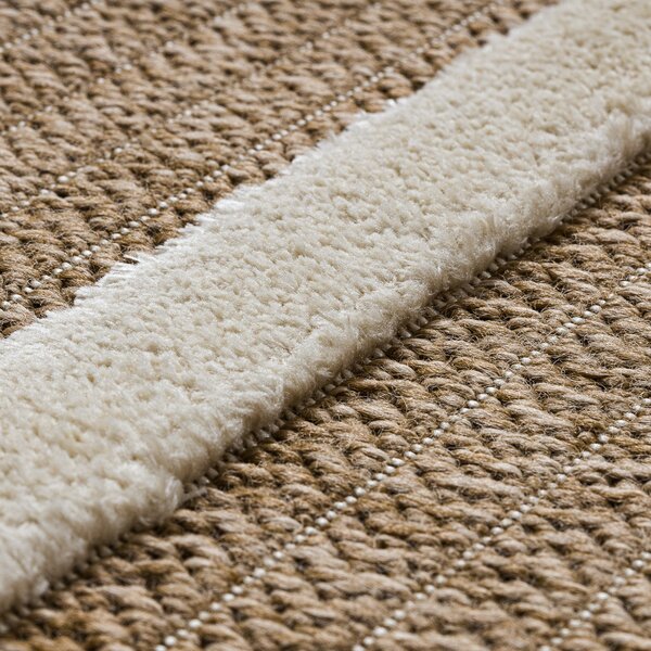 Dywany Łuszczów , Kusový koberec Spark 0686A beige/cream, 80x150, béžová, chodba / predsieň