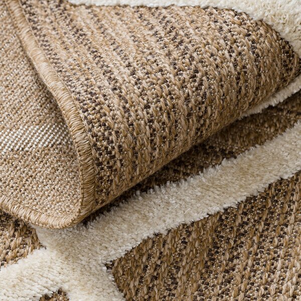 Dywany Łuszczów , Kusový koberec Spark 0708A beige/cream, 80x150, béžová, chodba / predsieň