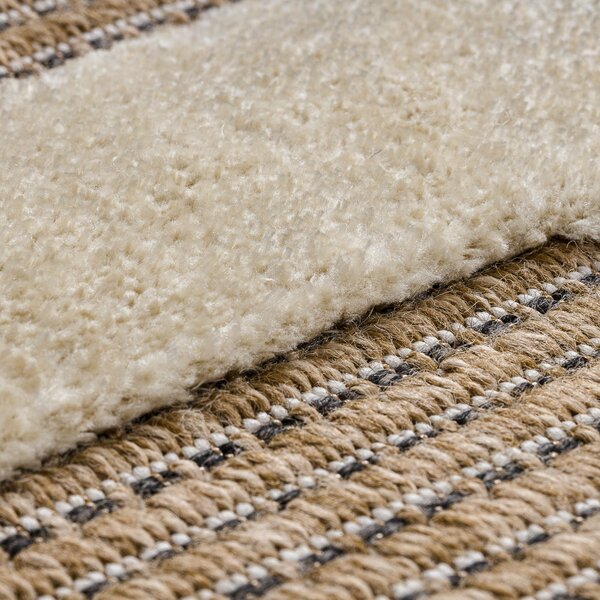 Dywany Łuszczów, Kusový koberec Spark 0696A beige/cream, 80x150, béžová, chodba / predsieň