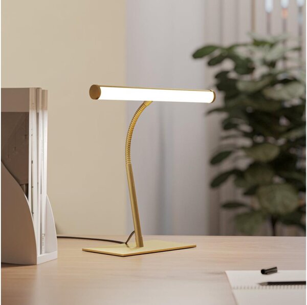 Eglo 901983 - LED stmievateľná stolná lampa RICCIONE LED/5W/230V 2700/4000/6500K zlatá