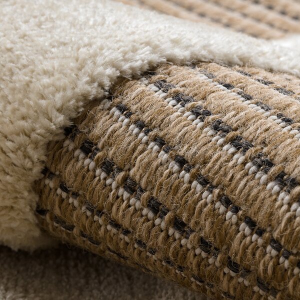 Dywany Łuszczów, Kusový koberec Spark 0696A beige/cream, 80x150, béžová, chodba / predsieň