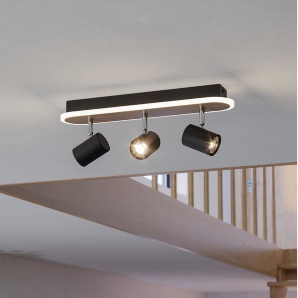 Eglo 901633 - LED bodové svietidlo RIMBOCCHI LED/20W/230V hnedá/čierna