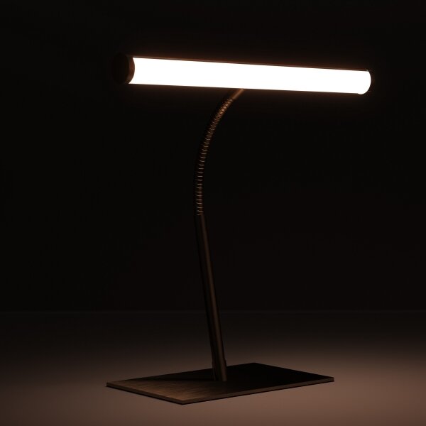 Eglo 901982 - LED stmievateľná stolná lampa RICCIONE LED/5W/230V 2700/4000/6500K chróm