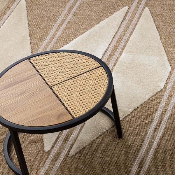 Dywany Łuszczów, Kusový koberec Spark 0698A beige/cream, 80x150, béžová, chodba / predsieň