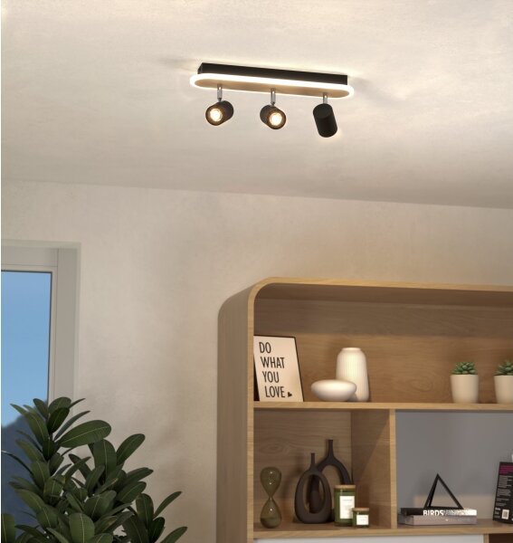 Eglo 901633 - LED bodové svietidlo RIMBOCCHI LED/20W/230V hnedá/čierna