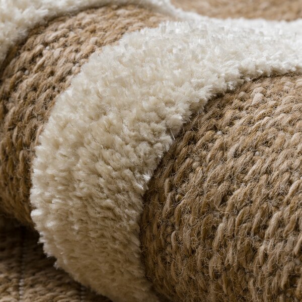 Dywany Łuszczów , Kusový koberec Spark 0687A beige/cream, 80x150, béžová, chodba / predsieň