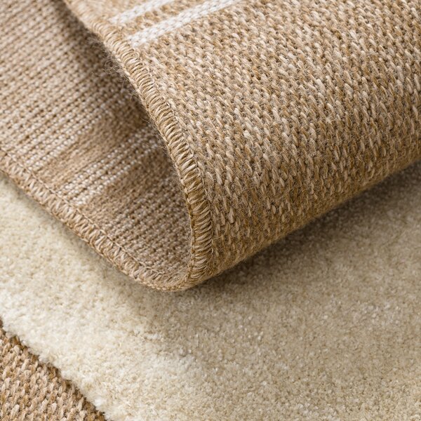 Dywany Łuszczów, Kusový koberec Spark 0698A beige/cream, 80x150, béžová, chodba / predsieň