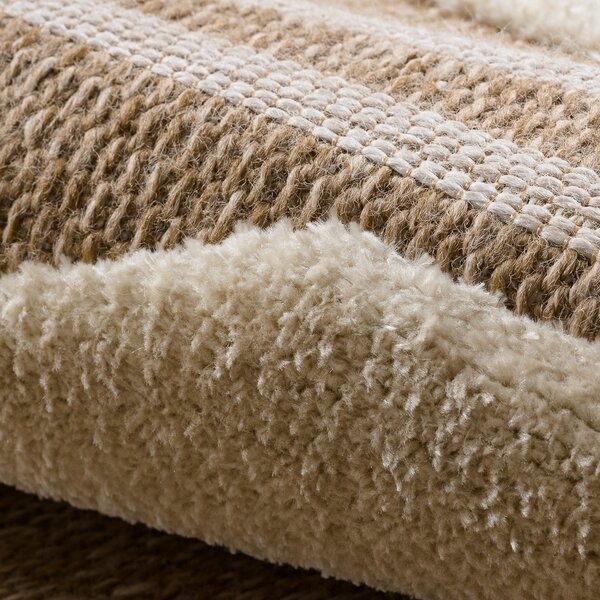 Dywany Łuszczów, Kusový koberec Spark 0698A beige/cream, 80x150, béžová, chodba / predsieň