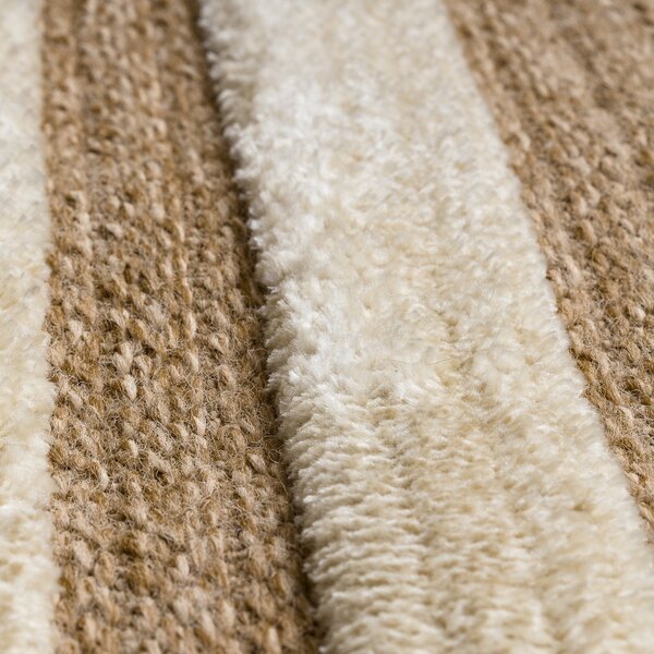 Dywany Łuszczów , Kusový koberec Spark 0687A beige/cream, 80x150, béžová, chodba / predsieň