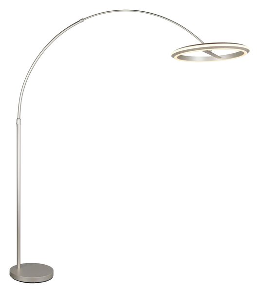 STOJACIA LED LAMPA, 45/205 cm Trio Leuchten - Interiérové svietidlá