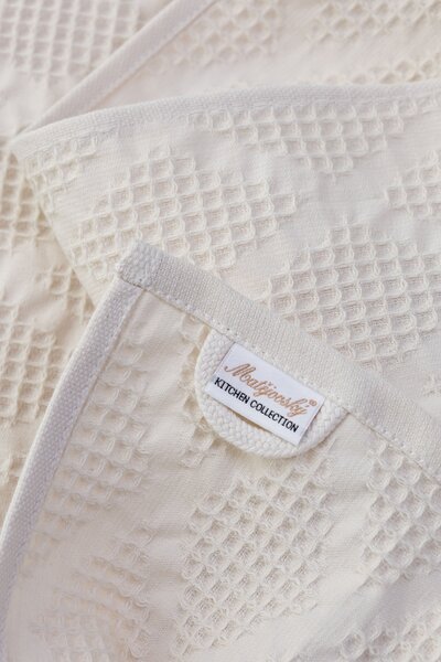 Kuchynské utierky Betty biela