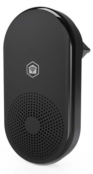 Nedis WIFICDPC11CBK - Gong pre zvonček SmartLife Wi-Fi čierny
