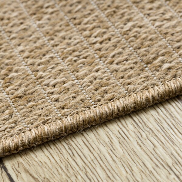 Dywany Łuszczów, Kusový koberec Spark 0689 beige/black, 120x170, béžová, chodba / predsieň