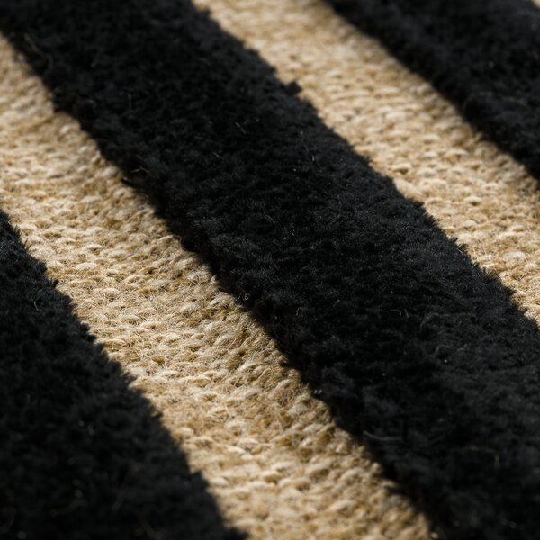 Dywany Łuszczów, Kusový koberec Spark 0689 beige/black, 120x170, béžová, chodba / predsieň
