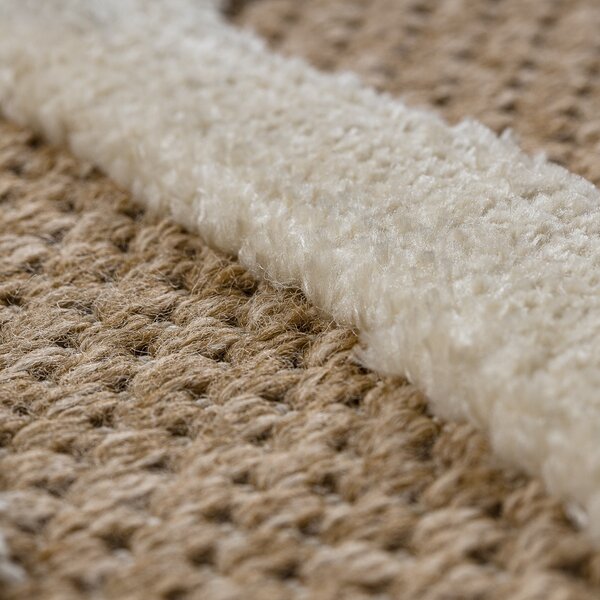 Dywany Łuszczów, Kusový koberec Spark 0711A beige/cream, 80x150, béžová, chodba / predsieň