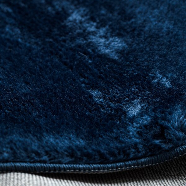 Dywany Łuszczów, Kusový koberec Visco Rabbit Dark blue 10, 80x150, modrá, detská izba