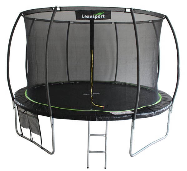 LEAN Sport Trampolína LEAN Sport Max 305 cm - čierno-zelená