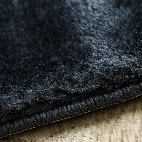 Dywany Łuszczów , Kusový koberec Visco Rabbit Dark grey 5, 80x150, šedá, detská izba