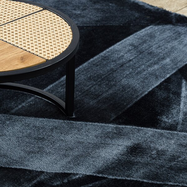 Dywany Łuszczów , Kusový koberec Visco Rabbit Dark grey 5, 80x150, šedá, detská izba