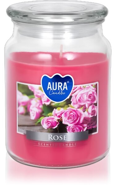 BISPOL Premium Line Rose vonná sviečka 500 g
