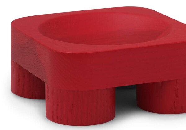 Normann Copenhagen Misa Chub Bowl Small, bright red