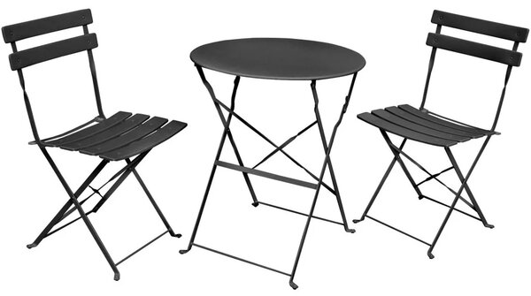 Záhradný set MASON - čierny