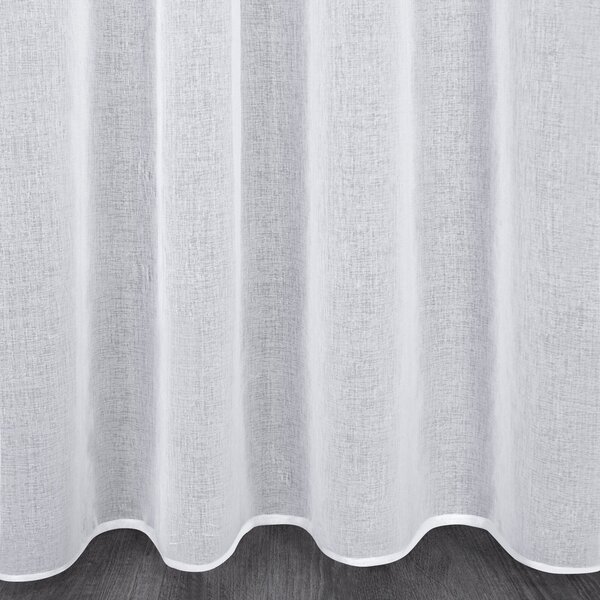 ZÁCLONA NA PÁSKE ELPIDIA 350X250 CM BIELA