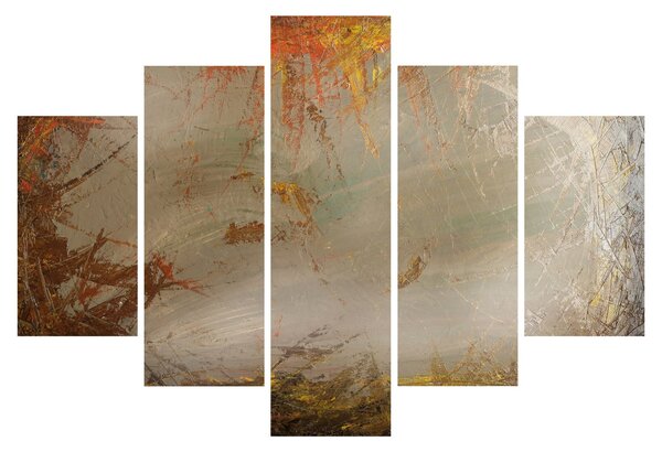 Obraz - Textúrovaná abstrakcia (150x105 cm)