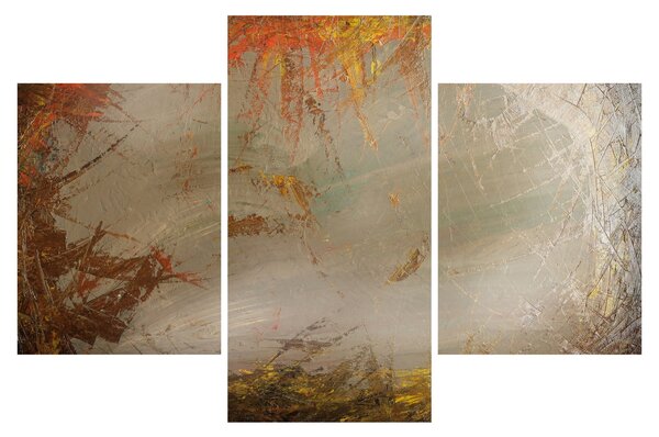 Obraz - Textúrovaná abstrakcia (90x60 cm)