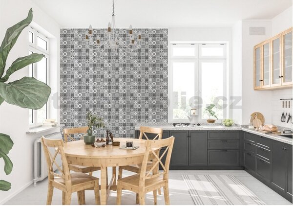 Obkladové panely 3D PVC TP10030296, cena za kus, rozmer 960 x 500 mm, vulkanická tehla sivá, GRACE