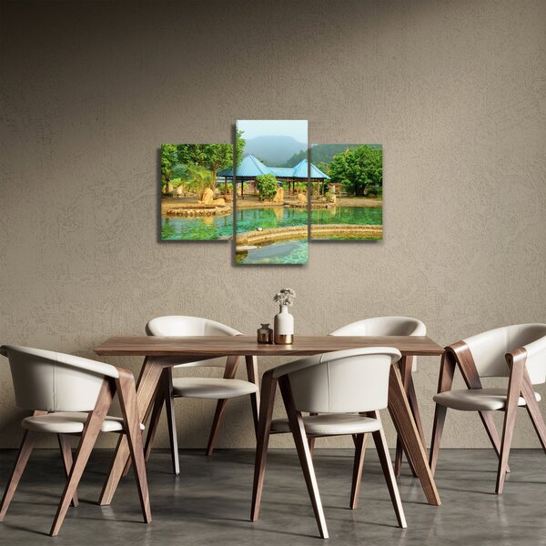 Obraz - Shanghai hotel park (90x60 cm)