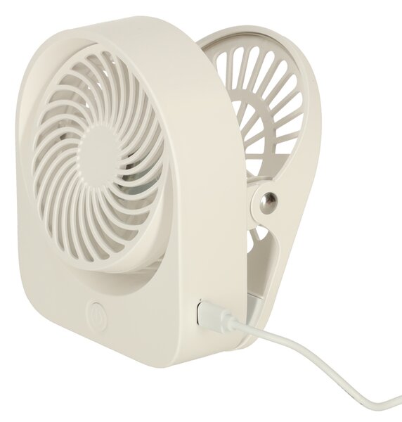 Mini stolný ventilátor s klipom USB