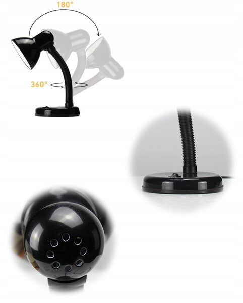 BERGE Stolová lampa LED E27 - MADRIT