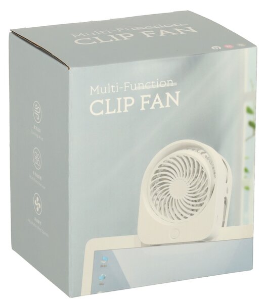 Mini stolný ventilátor s klipom USB