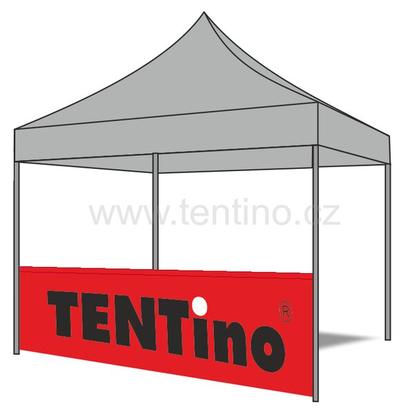 TENTino Našitie tunela na bočnici + teleskop 4 m