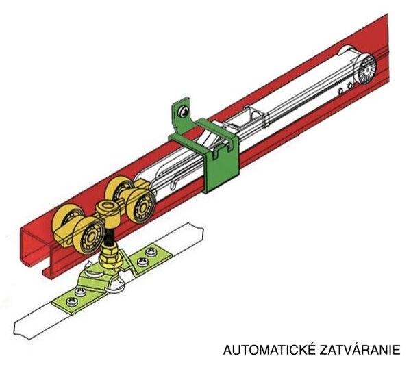 Posuvné dvere Dakota 90 I - dub artisan Automatické zatváranie: Áno