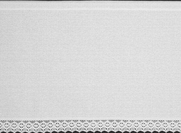 Dekorstudio Záclona CLARIE s riasiacou páskou 150x60cm - biela