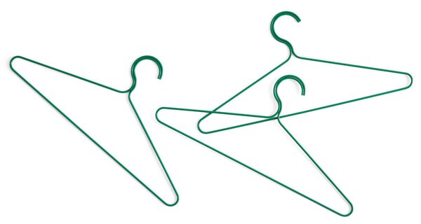 HAY Ramienka Colour Hanger set 3 ks, jungle green
