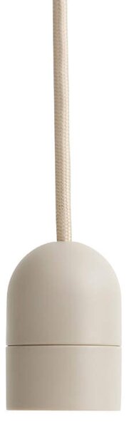 HAY Závesný kábel s objímkou Common Cord Set, beton grey AE063