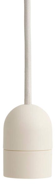 HAY Závesný kábel s objímkou Common Cord Set, clay white AE063