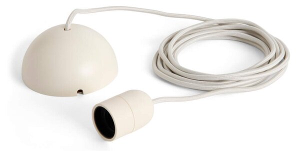 HAY Závesný kábel s objímkou Common Cord Set, clay white AE063