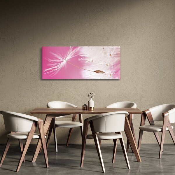 Obraz - Makro kvetu (120x50 cm)