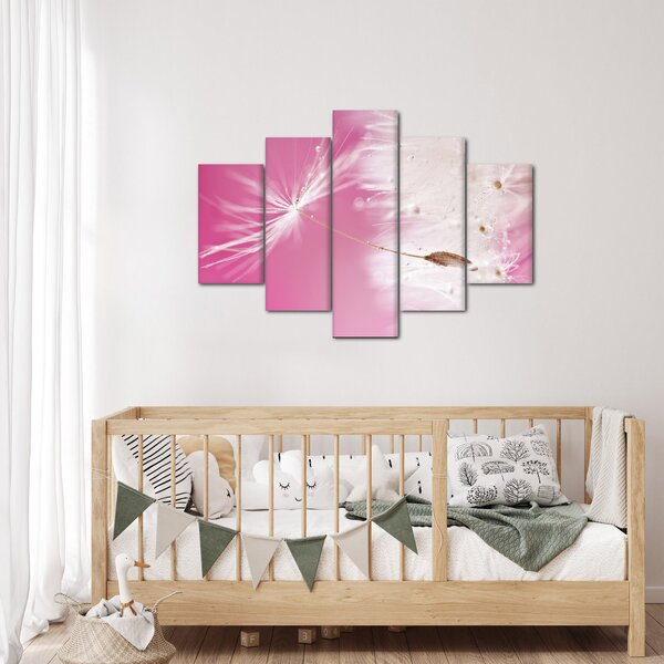 Obraz - Makro kvetu (150x105 cm)