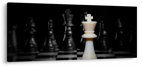 Obraz - Šach (120x50 cm)