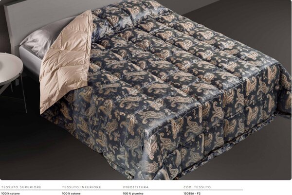 DaunenStep Luxusný prehoz z páperia Cod. 6263 180x260cm