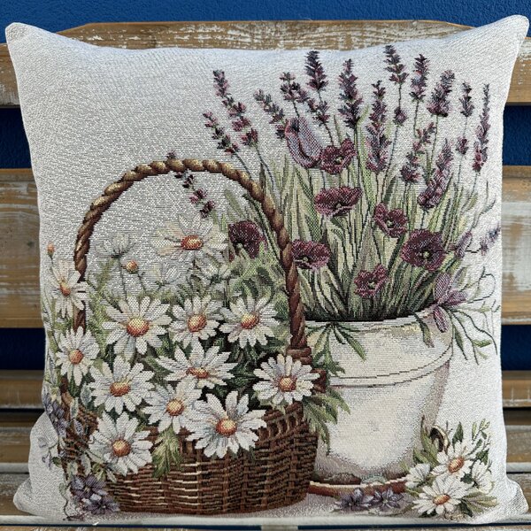 Gobelínová obliečka na vankúš 42x42 cm Eden 1363 V2 Farba Viacfarebná Rozmery 42x42 cm