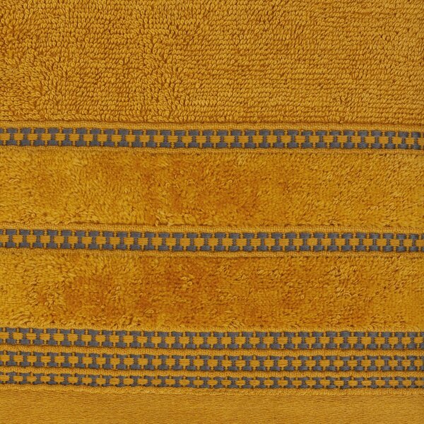 BAVLNENÝ UTERÁK AMANDA5 70X140 CM HORČICOVÁ