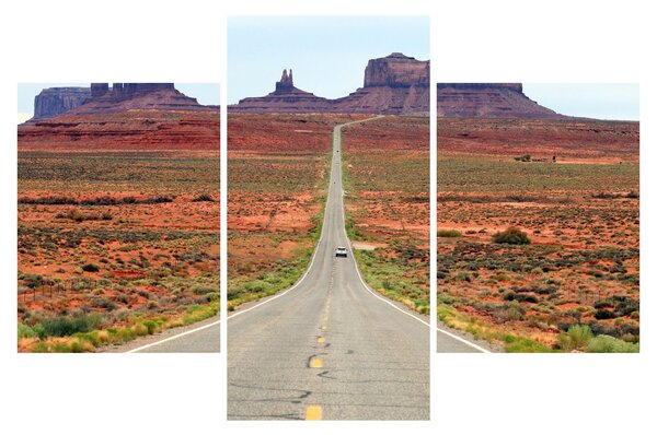Obraz - U.S. Route 163 (90x60 cm)